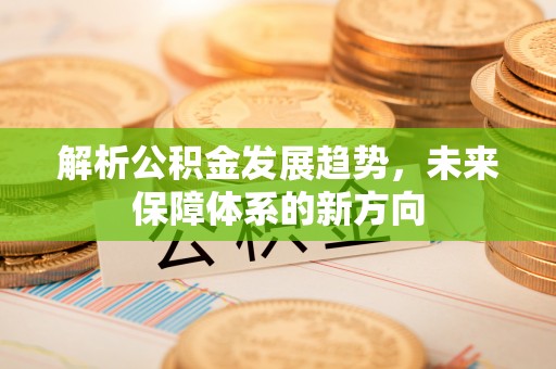 桐城解析公积金发展趋势，未来保障体系的新方向