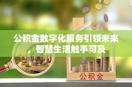桐城公积金数字化服务引领未来，智慧生活触手可及