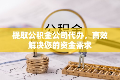 桐城提取公积金公司代办，高效解决您的资金需求