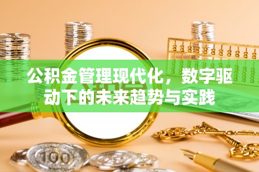 桐城公积金管理现代化，数字驱动下的未来趋势与实践