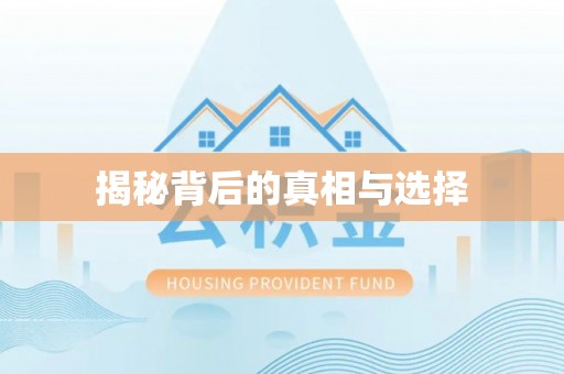 桐城揭秘背后的真相与选择