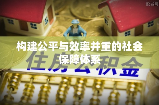 桐城构建公平与效率并重的社会保障体系