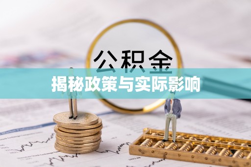 桐城揭秘政策与实际影响