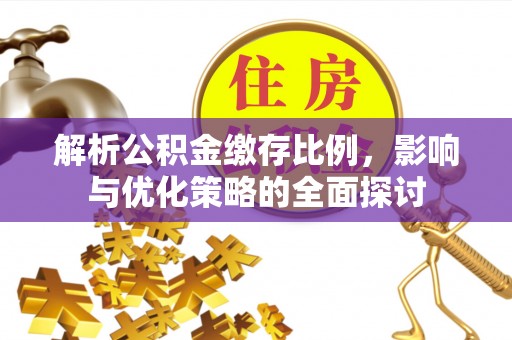 桐城解析公积金缴存比例，影响与优化策略的全面探讨