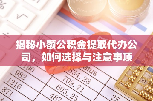 桐城揭秘小额公积金提取代办公司，如何选择与注意事项
