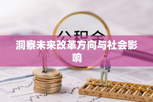 桐城洞察未来改革方向与社会影响