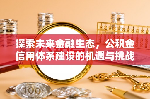 桐城探索未来金融生态，公积金信用体系建设的机遇与挑战