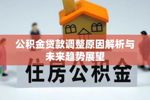 桐城公积金贷款调整原因解析与未来趋势展望